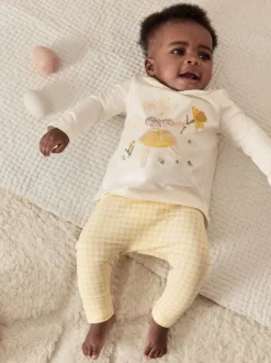Next Souris écru à fées - Haut à manches longues et Leggings BÉBÉ Ensemble 2 Pieces (0mois-2ans) Hot