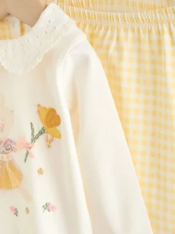 Next Souris écru à fées - Haut à manches longues et Leggings BÉBÉ Ensemble 2 Pieces (0mois-2ans) Hot