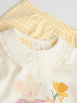 Next Souris écru à fées - Haut à manches longues et Leggings BÉBÉ Ensemble 2 Pieces (0mois-2ans) Hot