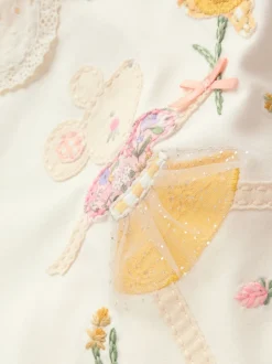 Next Souris écru à fées - Haut à manches longues et Leggings BÉBÉ Ensemble 2 Pieces (0mois-2ans) Hot