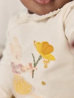 Next Souris écru à fées - Haut à manches longues et Leggings BÉBÉ Ensemble 2 Pieces (0mois-2ans) Hot