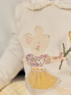 Next Souris écru à fées - Haut à manches longues et Leggings BÉBÉ Ensemble 2 Pieces (0mois-2ans) Hot