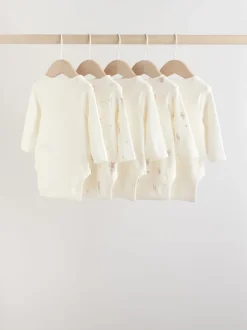 Next Souris écru à fées - Lot de 5 bodies à manches longues pour bébé Hot