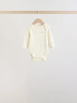 Next Souris écru à fées - Lot de 5 bodies à manches longues pour bébé Hot