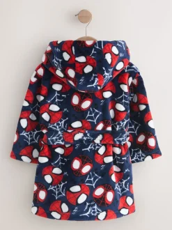 Next Spiderman bleu marine - Robe sous licence en polaire (12mois-10ans) Outlet