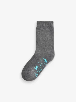 Next Splat gris - Paquet de chaussettes rembourrées en coton riche 7 Discount