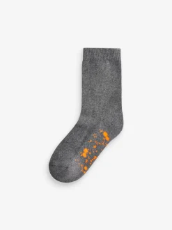 Next Splat gris - Paquet de chaussettes rembourrées en coton riche 7 Discount