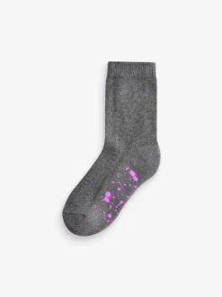 Next Splat gris - Paquet de chaussettes rembourrées en coton riche 7 Discount