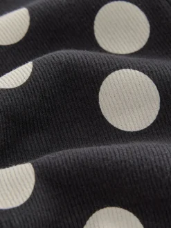 Next - Leggings évasés à côtes (3mths-7yrs) Spot Monochrome Best