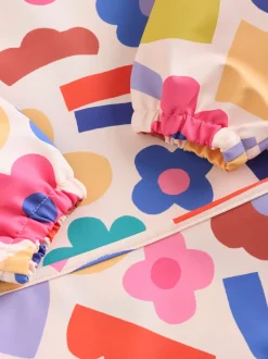 Next - Bavoir à manches de sevrage et d’alimentation Stampy Floral Clearance