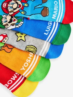 Next Super Mario - Lot 5 paires de chaussettes Character riches en coton Online