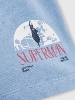 Warner Bros Superman | Shorts à logo Reiss Imprimé New