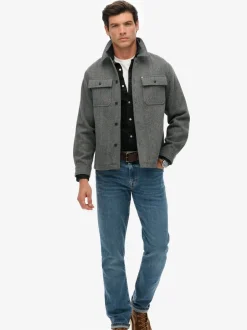 Superdry Surchemise à chevrons Merchant Online