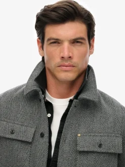 Superdry Surchemise à chevrons Merchant Online