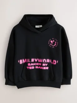 Baker by Ted Baker Sweat à capuche surdimensionné SmileyWorld x Sale