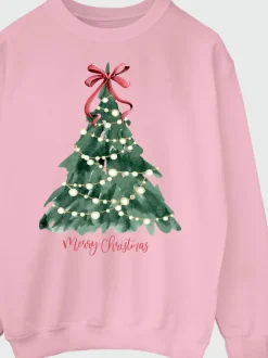 Brands In Sweat Noël Sapin aquarelle Discount