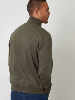 Threadbare Sweat Quarter Zip New