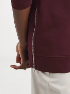 JD Williams Sweat-shirt long zippé sur le côté Best