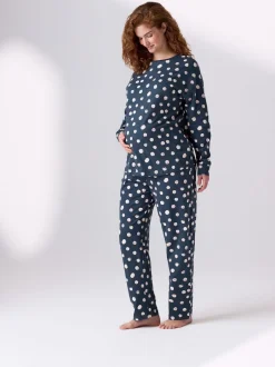 Next Tache de marine - Maternité Manches longues Pyjama Best