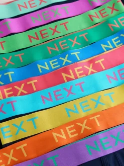 Next - Coupe standard - Caleçon A-Front 10 Pack Taille bleu marine à contrastes vifs Clearance