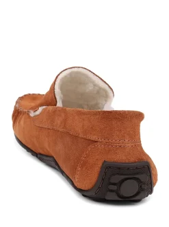 Jones Bootmaker Tan - Chaussons Zain en daim Outlet