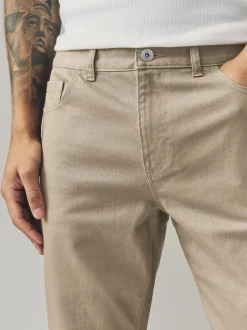 Next - Lit 1 place - Coupe ajustée Classic Jeans extensibles Tan Online