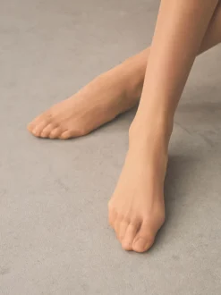 Next Tan d'or - N. Premium Ultimate Sheer 7 Collants opaques Denier 2 Lot Sale