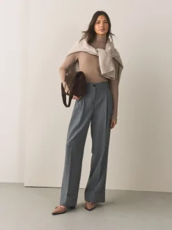 Next Taupe (Taupe) - Chaussures à talons carrés Forever Comfort® à bout pointu Clearance