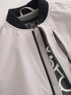 Next Taupe (Taupe) - Ensemble Bomber Veste-chemise et T-shirt 2 pièces (3mois-7ans) Outlet