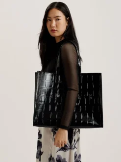 Ted Baker grand sac Allicon effet croco Best