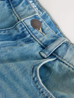 Next Teinte bleue - Jean authentique (3-16ans) Baggy fuselé Outlet