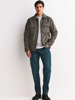 Next - Slim Fit (Slim Fit) - Jean Motionflex Teinte bleue Sale