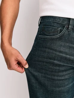 Next - Slim Fit (Slim Fit) - Jean Motionflex Teinte bleue Sale