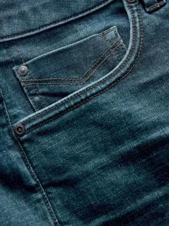 Next - Slim Fit (Slim Fit) - Jean Motionflex Teinte bleue Sale