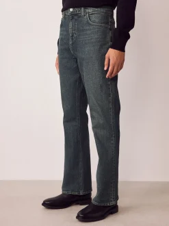 Next Teinte foncée - - délavé vintage Denim Jeans Bootcut Online