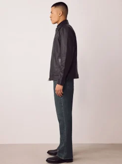 Next Teinte foncée - - délavé vintage Denim Jeans Bootcut Online