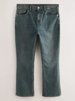 Next Teinte foncée - - délavé vintage Denim Jeans Bootcut Online