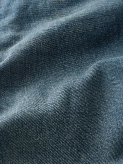 Next - Coupe ample - délavé vintage Denim Jeans Teinte foncée New