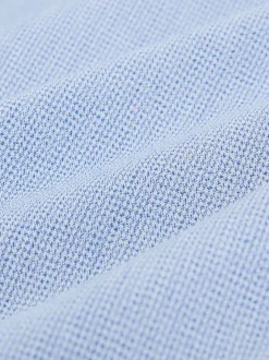 Next Texture bleue - Chemise habillée à manches longues riche en coton Online