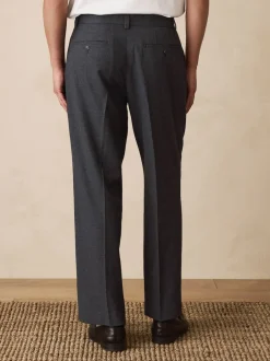 Next Texture grise - Ajustement droit - Pantalons texturés élégants Online