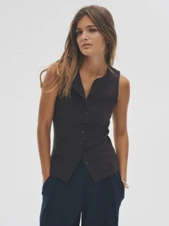 The Set lot de 3 gilets côtelés boutonnés Sale