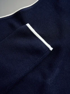 The Set lot de 2 hauts en maille à liserés à dos rond Best