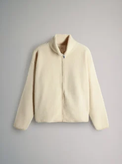 The Set lot de 2 polaires en peau de mouton zippées Clearance