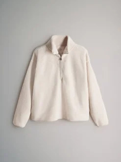 The Set lot de 2 pulls zippés à col cheminée en peau lainée 1/4 New