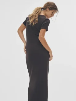 The Set lot de 3 robes mi-longues côtelées à manches courtes Discount