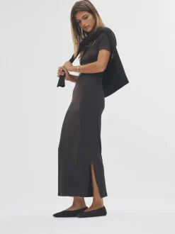 The Set lot de 3 robes mi-longues côtelées à manches courtes Discount