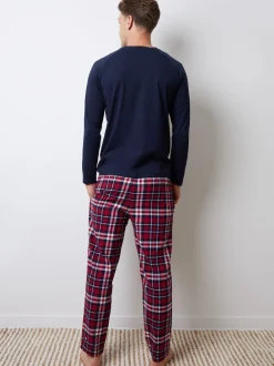 Threadbare Ensemble de Pyjamas long à Carreaux Lot de 2 Best