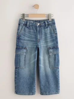 Next Tint denim - Jean cargo en denim super large (3-16ans) Hot