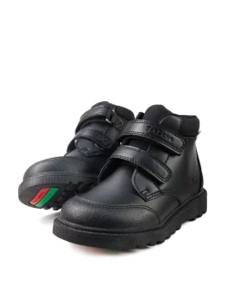 Toezone Felix Bottes noires à fermeture à bande anti-déchirure Sale