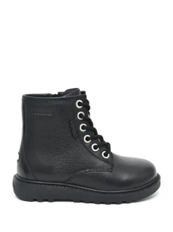 Toezone Storm Garçons Leather Ortholite Ankle Noir Bottes Best